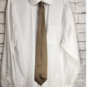 Harve Benard by Benard Holtzman Mens Neck Tie 100% Silk Handmade TINY FLAW